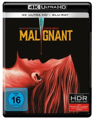 Malignant - 4K UHD/2 Blu-ray (4K UHD Blu-ray) Wallis Annabelle Hasson Maddie - Image 1 of 4
