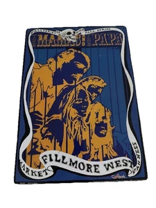 The Mamas And The Papas Market Fillmore West 12x9 Tin Sign - Picture 1 of 3