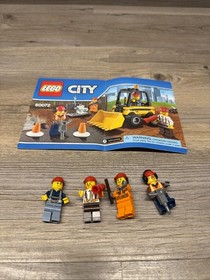 Lego City 60072 Figures And Manual Only !!!!!