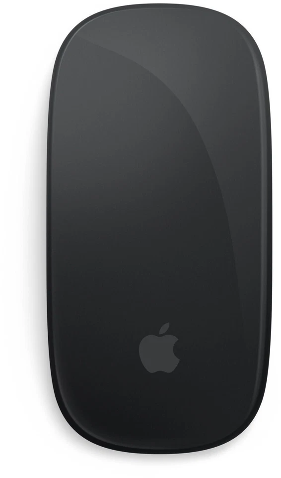 APPLE Magic Mouse 2024 Bluetooth 1300 dpi beidhändig schwarz MXK63Z/A B-Ware - Bild 1 von 1