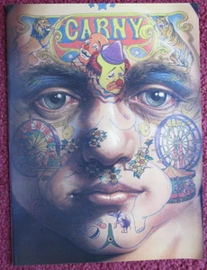 Magazine Art, Pinup Clipping a pagina intera ~ CARNY, tatuaggi di carnevale di KUNIO HAGIO - Foto 1 di 1