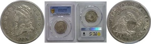 1825/4/2 Bust Quarter   PCGS XF-40 - Picture 1 of 3