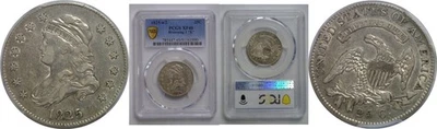 1825/4/2 Bust Quarter   PCGS XF-40 - Image 1 of 3