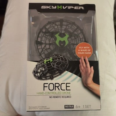 New Sky Viper Indoor Flying Dash Nano Drone  And Force Drone Gesture Controlled - Image 1 of 2