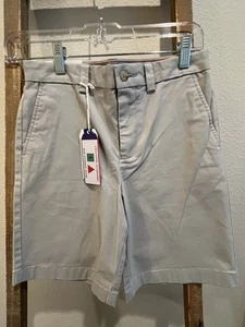 Southern Tide Youth Boys Channel Maker Shorts Seagull Grey Khaki NWT 12 - Picture 1 of 3