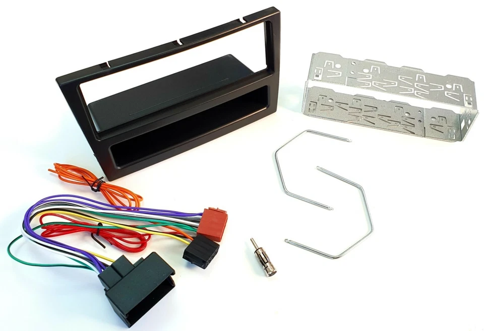 Installation Kit 1DIN Car Radio for Opel Faceplate Adapter Aerial Black - Image 1 of 4