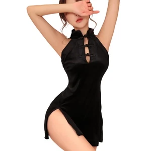 Conjunto completo de lencería cosplay sexy Sriben uniforme seductor pecho abierto eroti 172 - Imagen 1 de 9