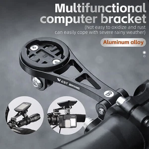 Soporte de computadora de extensión de vástago de bicicleta para Garmin Edge para soporte GPS GoPro - Imagen 1 de 17