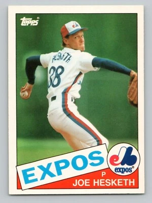 1985 Topps Traded - Joe Hesketh #52T (RC) - Image 1 of 2