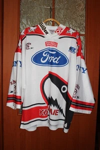 Vintage KOLNER HAIE Game Worn Match Worn Hockey Trikot #99 Oettgen - XXL - Bild 1 von 8
