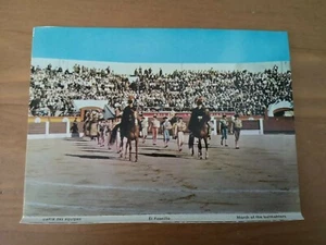 Real Picture Postcard of a Spanish Bull Fight - Approx 1970's. G - Picture 1 of 2