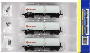 REE Modeles WB-658 SNCF Set di 3 carri cisterna SNCF ANF ‘ERMEWA’, - Imagen 1 de 1