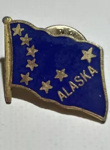 Prendedor vintage Mafco State Alaska - Imagen 1 de 5