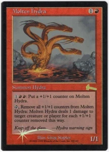 Molten Hydra 1999 Urza's Legacy FOIL Red Rare Creature MTG NM AZ1 - Picture 1 of 2