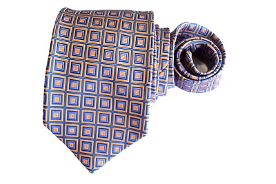 ROBERT TALBOTT CORBATA HOMBRE NARANJA/GEOMÉTRICA Ancho: 3.5/8" Largo: 58" Foto 1 de 3