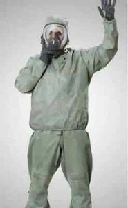 Anti-Radiation (Chemical, Biological, Radiological, and Nuclear) Suit Set - Picture 1 of 6