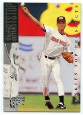 1994 Upper Deck Minor League Baseball - #185 - Derek Jeter - Greensboro Hornets