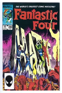 Fantastic Four #280 Marvel 1985 Byrne unsichtbare Frau wird bösartig Sehr guter Erhaltungszustand - 7,5 - Bild 1 von 2