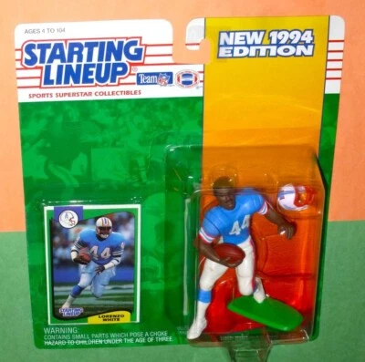 1994 LORENZO WHITE Houston Oilers Rookie sole Starting Lineup Titans - Image 1 of 3