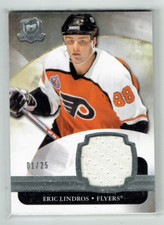 11-12 UD Upper Deck The Cup  Eric Lindros  1/25  First Card  Jersey  HOF