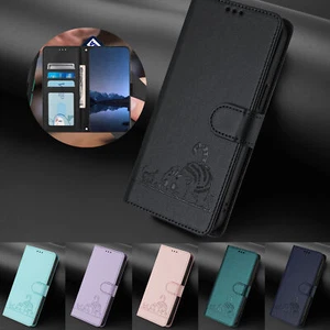 Fr MOTO G Stylus 5G 2025/Power 2025Magnetic Embossed Stand Strap Shockproof Case - Picture 1 of 18