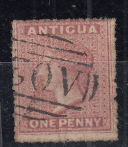 Antigua - 1863 QV "1p" Sc# 2 (9214)