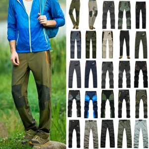 Herren Wanderhose Trekking Wandern Angeln Softshellhose Casual Freizeithose. - Bild 1 von 31
