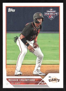 2023 Topps Pro Debut #PD-200 Reggie Crawford Base Prospect