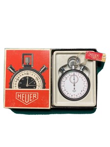Heuer stopwatch split seconds