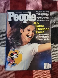 VTG People Weekly Magazine December 5 1977 Gilda Radner No Label Looks Unread - Picture 1 of 21
