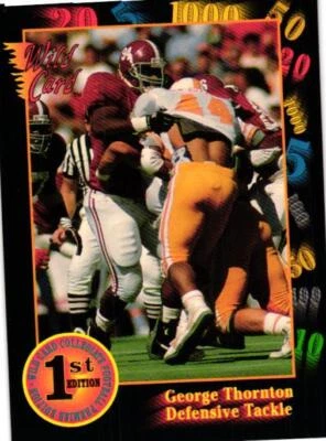 1991 Wild Card Draft #136 George Thornton - Image 1 of 2