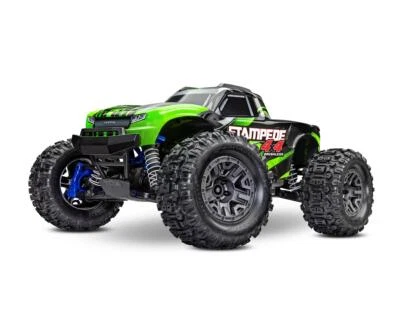 Traxxas Stampede 4x4 BL-2S Brushless 1/10 RTR Monster Truck (Green) - Image 1 of 4