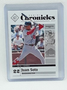 Juan Soto 2020 Chronicles Baseball - #4 - Washington Nationals