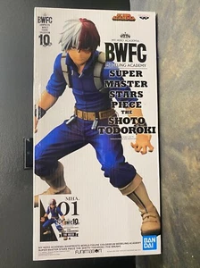 Modellino Banpresto My Hero Academia BWFC Super Master Stars Shoto Todoroki NUOVO - Foto 1 di 4