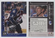 2001-02 ITG Be A Player Memorabilia Sapphire Fall Expo /10 Milan Hejduk #73