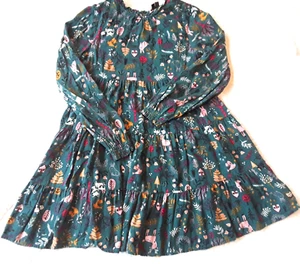 Girls Woodland Dress Sz 12 - Picture 1 of 5