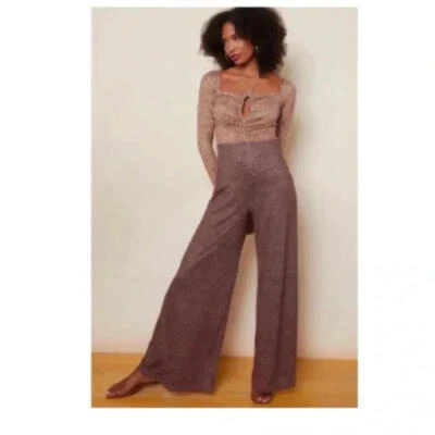 NUEVO SIN ETIQUETAS Mono Hutch Oakley S Melocotón Cobre Floral Ditsy Foto 1 de 4