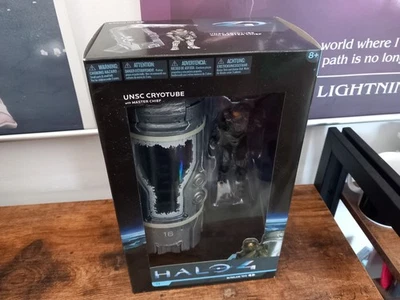 Halo 4 Mcfarlane Master Chief UNSC Cryotube - New & Sealed (Box in Good Shape) - Image 1 of 4