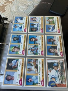Juego completo de tarjetas de béisbol Topps 1981 726 con carpeta casi nuevo-ex - Imagen 1 de 6