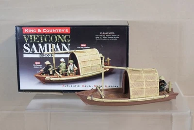KING & COUNTRY VN154 GUERRA DE VIETNAM VIETNAM CONG SAMPÁN SET pjm Foto 1 de 4