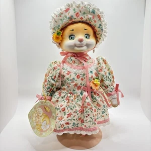 Goebel Dolly Dingle Pussykins Musical Porcelain Doll LE 1286/2000 Works Vintage - Picture 1 of 10