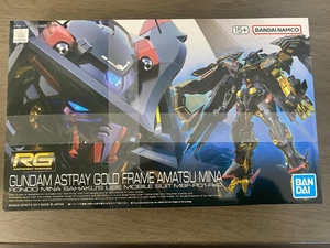 Gundam [55460] 1/144 RG #24 Seed Gundam Astray Gold Frame Amatsu Mina Model Kit - Picture 1 of 1