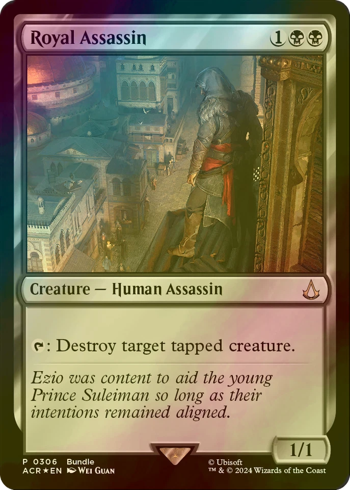 MTG FOIL Royal Assassin Promo English ACR - Image 1 of 1