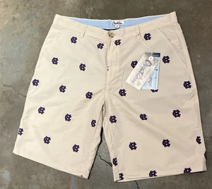 College Of The The Holy Cross Shorts Men's 36 Beige Ovation Football Collegiate - Picture 1 of 12