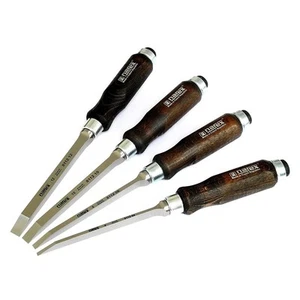 863600chisel / Mortise Chisel Set - 4/6 / 10/12 Mm - for Mortises - Picture 1 of 6