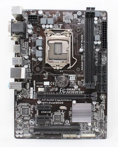 Gigabyte GA-H97M-HD3 Intel H97 ATX Mainboard Sockel 1150 (#28595) - Afbeelding 1 van 3