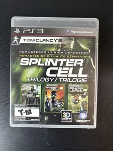 Splinter Cell Trilogy PS3 CIB Complete w/ manual PLAYSTATION 3 HD remastered - Bild 1 von 4
