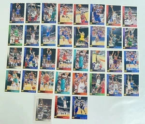 1993 Upper deck Basketball Card Lot 34 Cards + New Pack~Scottie Pippen - Picture 1 of 5