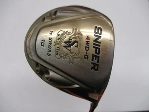 KATANA Golf SWORD SNIPER 4WD-G DRIVER 10deg Flex-R Tour AD With Head Cover F/S - Picture 1 of 6