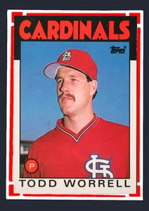Vintage 1988 Topps Traded #127T - Todd Worrell Rookie (RC) - St. Louis Cardinals - Foto 1 di 2